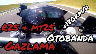 Mt25 & R25 Otobanda Full Gazlama Top Speed Otoban Gazlamasi Teki̇rdağ Çanakkale Otoyolu Gazlama