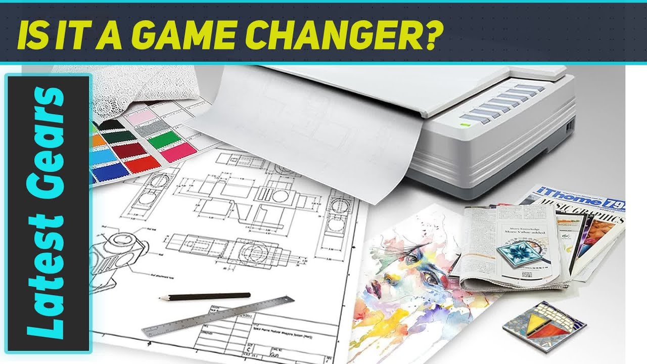 Plustek OpticPro A320L - Ultimate A3 CCD Scanner for Artists and Designers