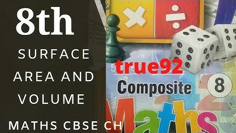 surface area and volume | class 8th maths | chapter 14 exercise 14.1A |