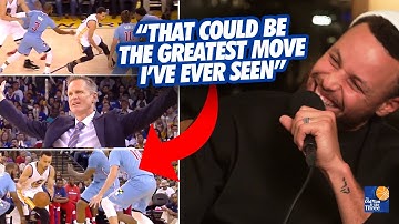 Steph Breaks Down One Of His Craziest Plays Ever 🤯