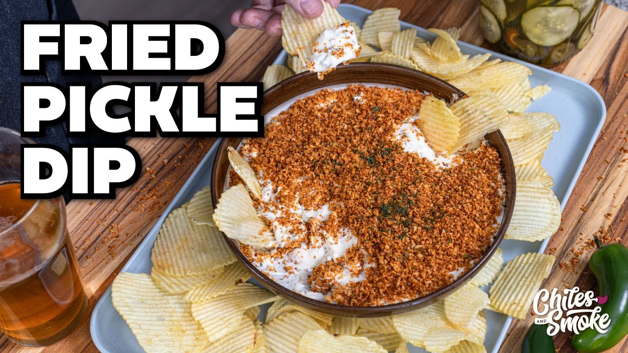 You Need This SPICY Fried Pickle Dip  |  BBQ Side Dishes