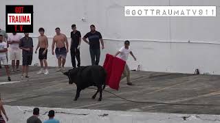PORTUGUESE BULLFIGHTS 7-21-2025 (PORTO DE PESCAS - VILA DO PORTO JUDEU) TERCEIRA, AZORES-PORTUGAL