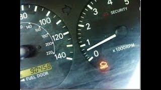 Engine Light On? Check Toyota Loose Gas Cap!!  Save $!!