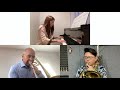 Prokofiev romeo and juliet joseph alessi yu tamaki ayano jo trombone duo  piano