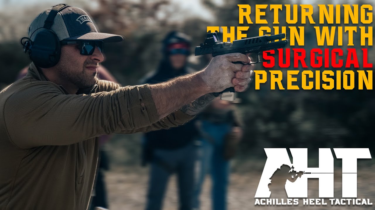 Верните пистолет с хирургической точностью