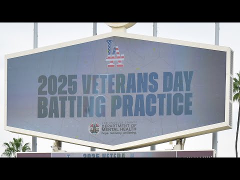 2025 Veterans Day Batting Practice at Dodger Stadium