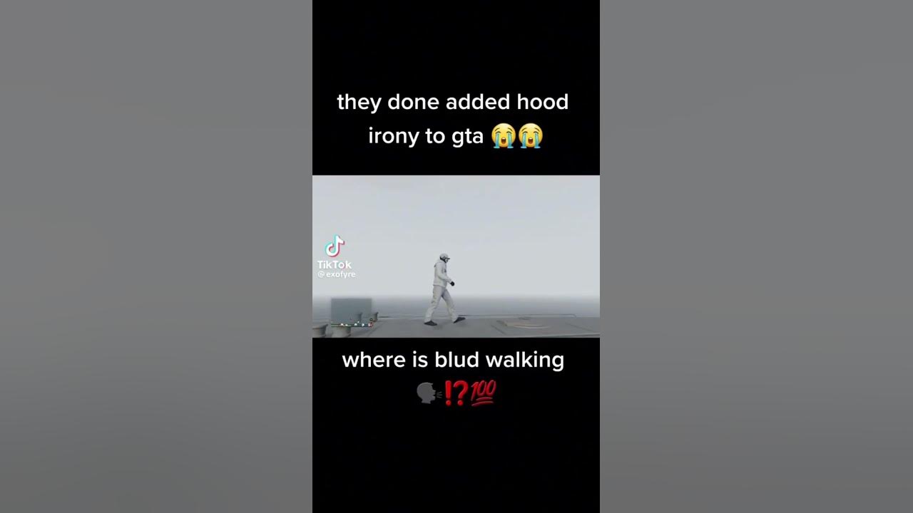 GTA Hood Irony #blud #funny #hoodirony #gta