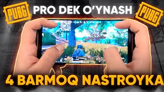 🤩PUBG MOBILE 4TA BARMOQ NASTROYKA QILISH 2023🔥 || SIZ BILMAGAN SIRLI NASTROYKA😇 || PUBG SIRLARI