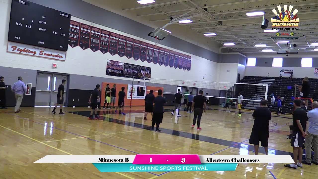 Sunshine Sports Festival Day 3 Volleyball Minnesota B vs Allentown