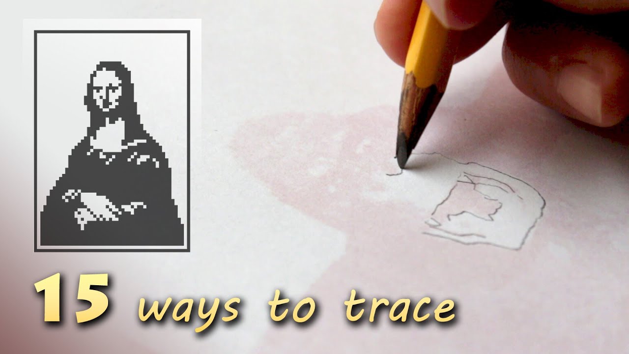 DIY Light box: How to Trace A Drawing Without Tracing Paper! 