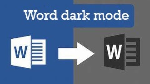 How to Enable Dark Mode in Microsoft Word on Windows 11