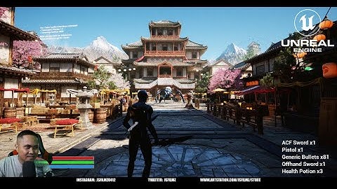 Unreal Engine 5.1 Feudal Japan Environment