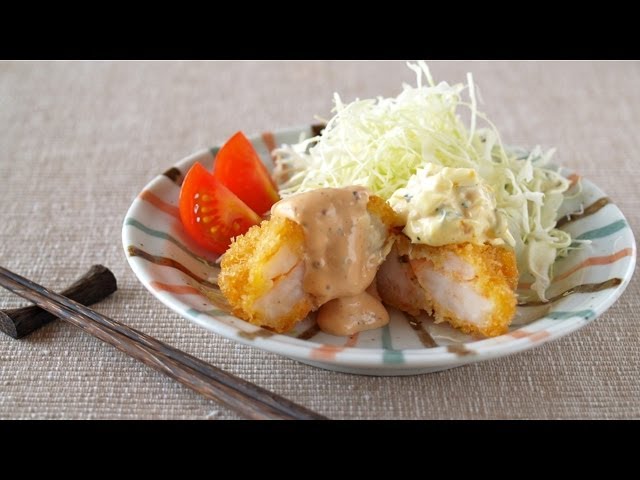 How to Make Ebi Katsu (Prawn/Shrimp Cutlet) Recipe プリプリえびカツの作り方 (レシピ) | ochikeron