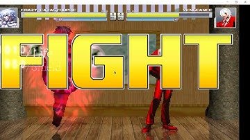 Crazy Catastrophe 12P Vs Vengeance 12P KOF Mugen 1.1