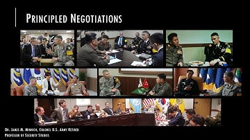 Principled Negotiations by Dr. James Minnich