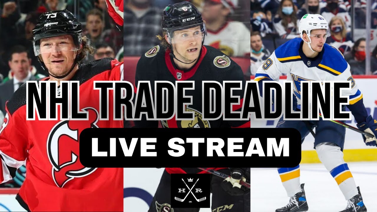 NHL Trade Deadline Live Stream YouTube