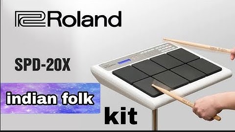Roland spd 20 x II indian patch II sandeep gella