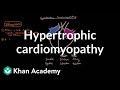 Hypertrophic cardiomyopathy: Pathophysiology and diagnosis | NCLEX-RN | Khan Academy