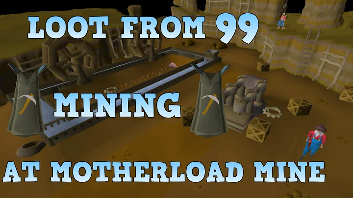 Loot from 99 Mining at Motherload Mine MLM - Gem Bag opening