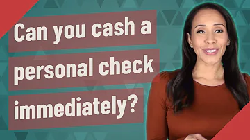 Where can I cash my check instantly?