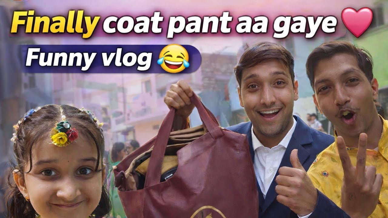 Vlog day 79/365 finally coat pant dryclean ho gaya ❤️✨ shaddi tyari vlog ❤️🙌✨ #viral #vlog #funny 🙌✨
