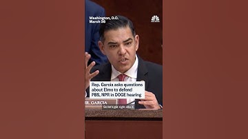 Rep. Garcia asks questions about Elmo to defend PBS, NPR in DOGE hearing