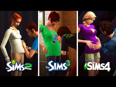Беременность в The Sims | Сравнение 3 частей