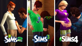 Беременность в The Sims | Сравнение 3 частей