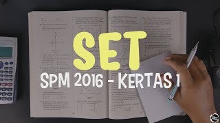 [SPM 2016] Kertas 1 - Set