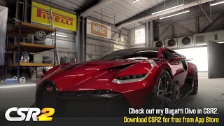【CSR2】Bugatti Divo (gold), shift & tune for 7.451