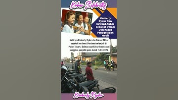 Akhirnya, Kimberly Ryder Dan Edward Akbar Berdamai