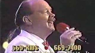 Warren Wiebe performs on the Variety Club Telethon chords