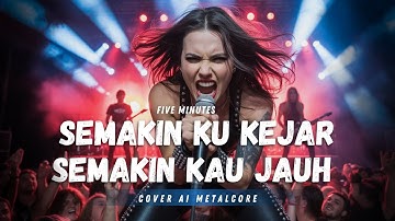 Five Minutes - Semakin Ku Kejar Semakin Kau Jauh (AI Metalcore Version)