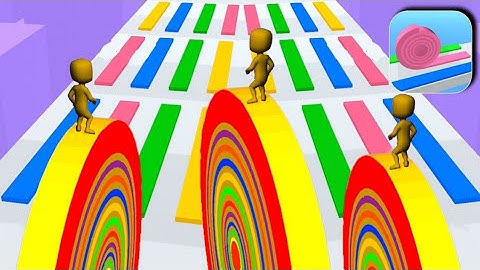 LAYERS ROLL 🌈⭕ Gameplay All Levels Walkthrough Game Mobile Big Update New Level LR3,4 LW133SW