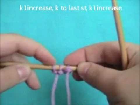 How To Diagonal Knitting