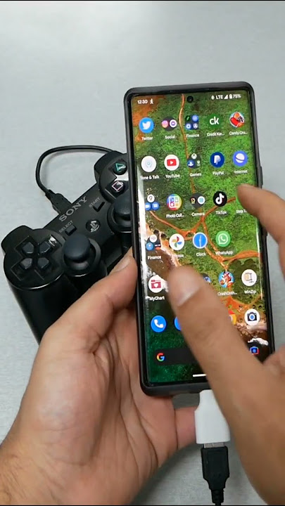 Use your PS3 controller to play games on Android phone