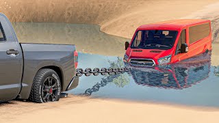 Cars vs Desert Oasis — BeamNG Drive screenshot 4