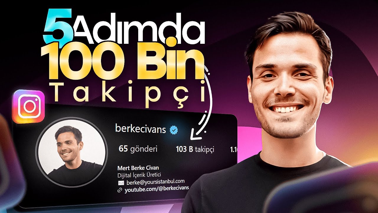 Nasıl Instagram'da 100.000 Takipçiye Ulaşırsın? | 5 Adımlık Rehber