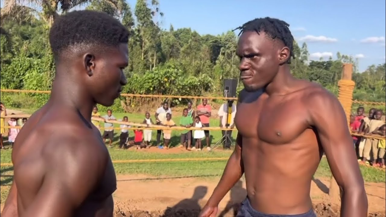 Slap Wrestling Game - Uganda Africa - YouTube