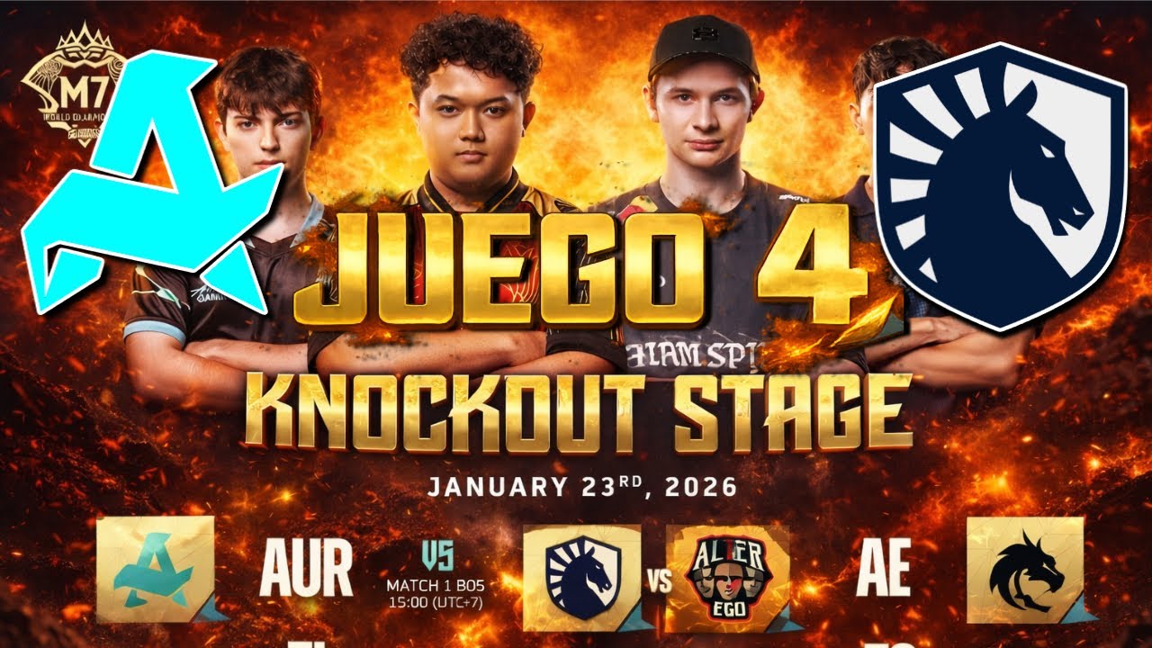 AURORA TR VS LIQUID PH 🔥JUEGO 4 | EL EQUIPO REVELACION CONTRA EL CAMPEON MLBB M7