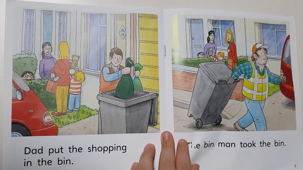 The Bag in the Bin. Oxford Reading Tree1 - YouTube