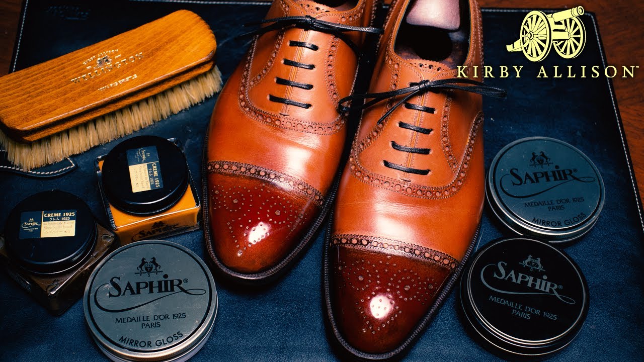 Complete Shoe Shine Routine 