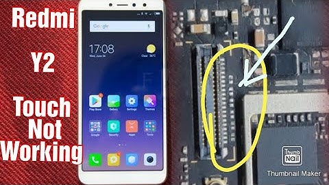 Redmi y2 touch not working solutions