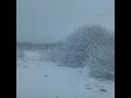 Тряска на дороге в Тверской области и пейзаж за окном (05.01.21)