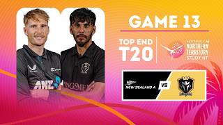 🔴 LIVE New Zealand A v Hyderabad Kingsmen | TOP END T20 SERIES