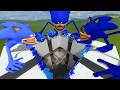 SPIRE ALL SPRUNKI SHIN SONIC TAPES EXE FAMILY in Garry's Mod