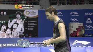 2011  World Superseries Finals-MD-Finals-Mathias Boe_Carsten Mogensen vs. Biao Chai_Zhendong Guo
