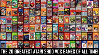 The 20 Greatest Atari 2600 VCS Games of All-Time!