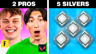 2 Pros Vs 5 Silvers (Impossible Challenge)