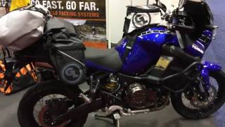 Giant Loop's Adventure Proof Packing System on Yamaha Super Tenere at AIM Expo